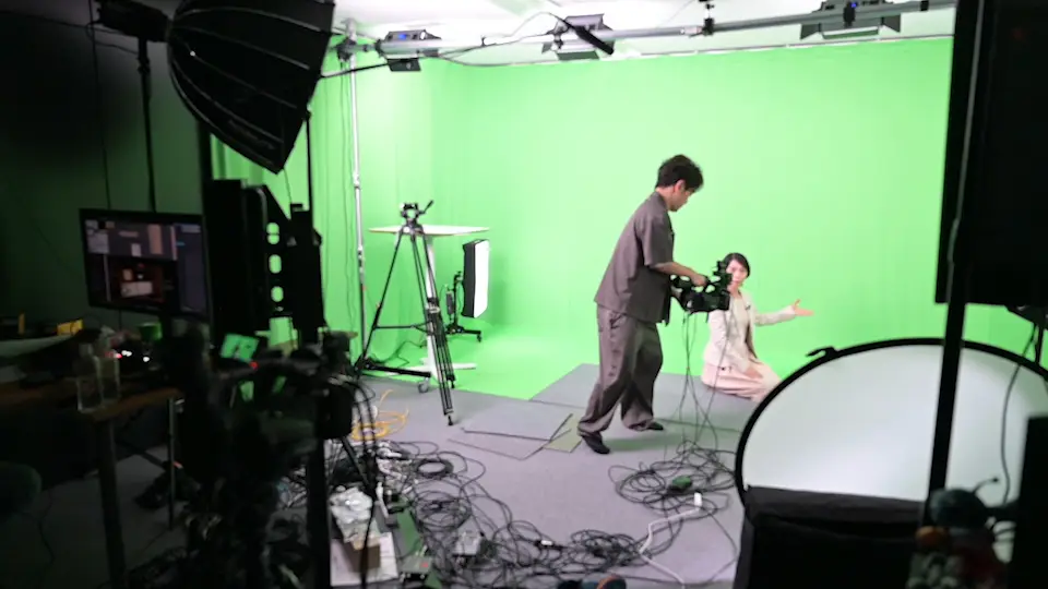 「手持ちカメラでの撮影が可能」の画像